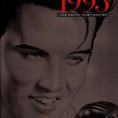 1993 USA Commemorative Stamp Year Book Featuring Elvis Priestley on the Front. Note book only and does not contain stamps. 64 pages