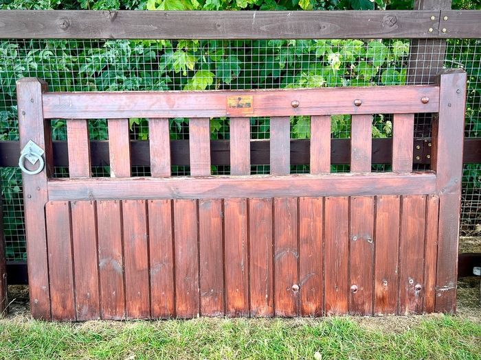 Hardwood gates for sale.