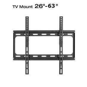 Flat TV Wall Mount Bracket 26-32-36-38-40-42-46-50-52-55 to 63" LED Plasma