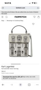 Karl Lagerfeld Karl essentials maison tote bag