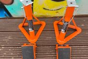2 Tonne Axle Jack &amp; Chocks