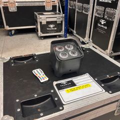 Beamz battery uplights