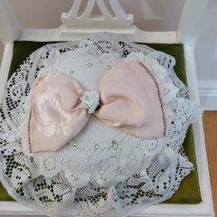 Matching Lace cushions