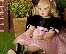 24 Inches 60cm Reborn Dolls Baby Girl Soft Silicone Vinyl Real Life Dolls Toddler Lifelike Handmade Newborn Reborn Babies Xmas Toy Gift (FREE POSTAGE)