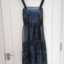 Blue sparkly party dress Image 4