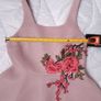 New Look Pink Floral Embroidered A-line Sleeveless Dress 12UK/40EU Image 8