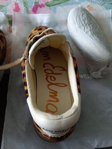 Sam Edelman Talia Trainers Leopard
