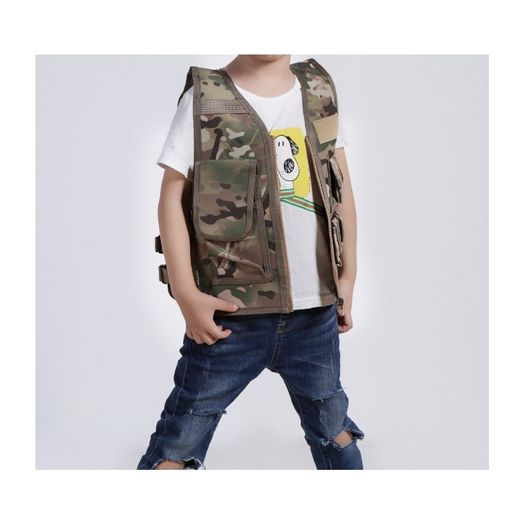 Airsoft children's vest camo 43cm