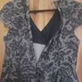 Joanna Hope black and ivory lace peplum dress (free post) Image 9