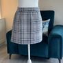 Ladies Grey Pleated Mini Skirt from Topshop  Size UK 8 / EU 36 Image 7