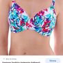 Fantasie Sardinia Underwire Gathered Full Cup Bikini Top size32G EU70I Postage included Image 2