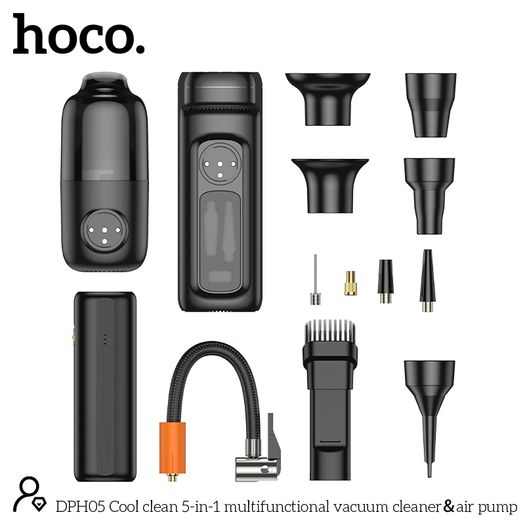 5 in 1 Cool Multifunctional Vacuum Cleaner & Air Pump