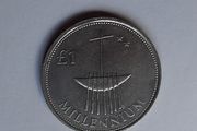 Millennium 1 pound coin