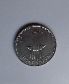Millennium 1 pound coin