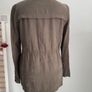jacket Zara size medium khaki utility style jacket Image 5