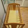 wooden baby crib (rocking cradle) Image 4