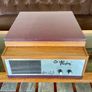 Vintage Mid Century Rare PYE Playboy Portable Vinyl Record Player in Teak Case Faulty Image 3