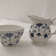 Beautiful Vintage Milk Jug and Sugar Bowl