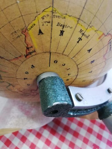 Rare, Large Vintage Globe Italian Paravia