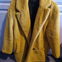 Zara faux fur coat