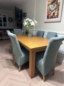 dining table and chairs