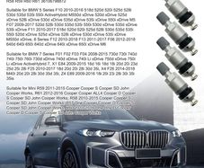 4 Pcs Tyre Pressure Monitoring TPMS Sensor Valve Stems for BMW 5 6 7 Series X1 X4 Z4 F01 F07 F10 F11 F12 F25 E84 E89 Mini R57 R58 R59 R60 R61 36106798872