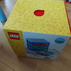 Transparent Red 5005873  LEGO 3 draw Rack System