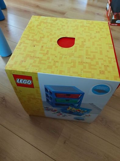 Transparent Red 5005873  LEGO 3 draw Rack System