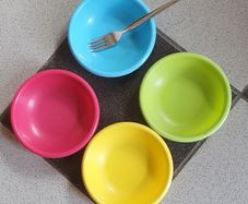 Four Summer Fruit Bowls - #