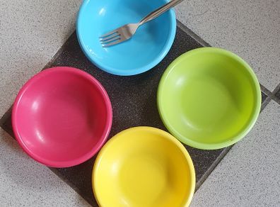 Four Summer Fruit Bowls - #