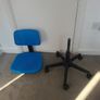 blue ikea chair Image 3