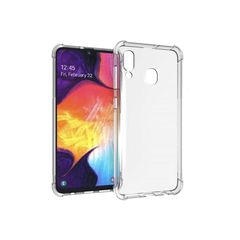 Samsung Galaxy A20 A30 M10s Case Cover ShockProof Soft Bumper Clear TPU Silicone - FHT11SMK2