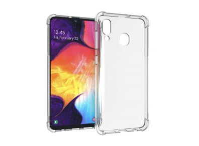 Samsung Galaxy A20 A30 M10s Case Cover ShockProof Soft Bumper Clear TPU Silicone - FHT11SMK2