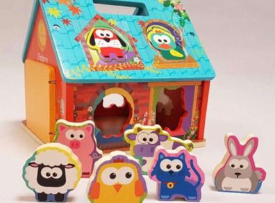J'Adore Farm Shape Sorter Buddies