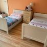 Baby Cot Bed Heaton White Mamas and Papas from baby to 7 years old kid Image 2