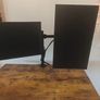 Complete WFH Dual Screen Setup ErGear Electric Sit Standing Desk and includes 2 Dell 27 Monitors HP USB C Dock and HDMI cables Image 6