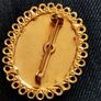 Vintage beautiful brooch with stone. Image 7