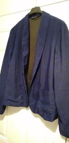 Blue blazer light weight size 16