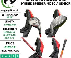Taylormade Stealth 2 HD Hybrid / #5 27 Degree / Speeder NX 50 A Senior