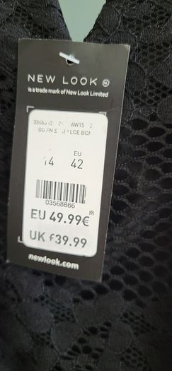 NEW LOOK black layered lace dress Sz 14UK - Bnwt Rrp 49.99
