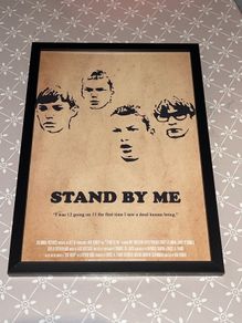 Stand By Me Poster A4 Framed Print