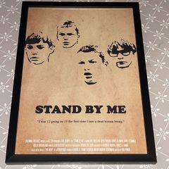Stand By Me Poster A4 Framed Print