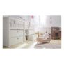 FLEXA Freja Mid-height Bed with Ladder + Built-in Storage | White Image 7