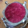 Silver Plate VINTAGE box Lion Claw Footed DIEU ET MON DROIT .In good condition. See photos for same. Image 6