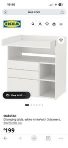 Ikea Changing table