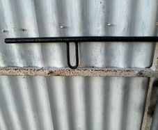 Vintage sliding door bolt latch