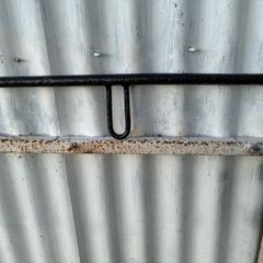 Vintage sliding door bolt latch