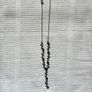 Black Red Rose Necklace Image 2