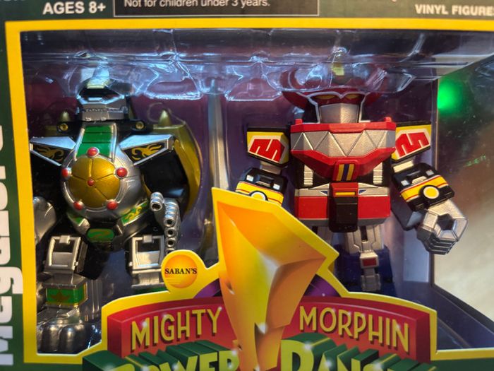 Rare - Power Rangers Dragonzord & Megazord Pack - Diamond Select Toys - sealed