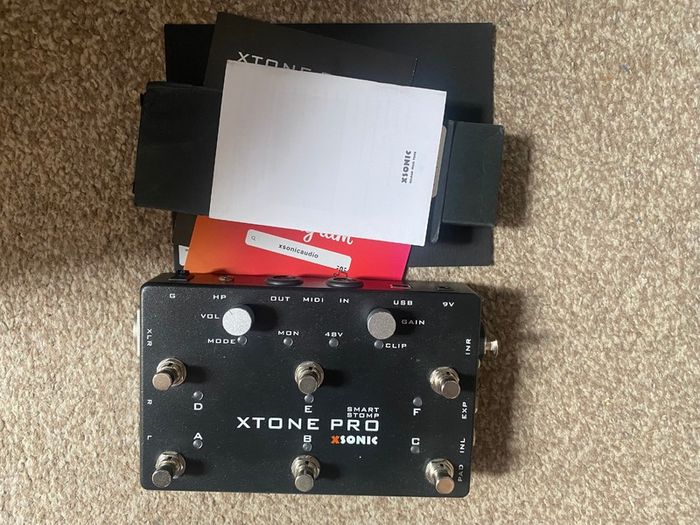 XTone Pro - USB Audio MIDI Interface / Foot Pedal